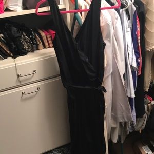 Black sleeveless Abercrombie jumpsuit